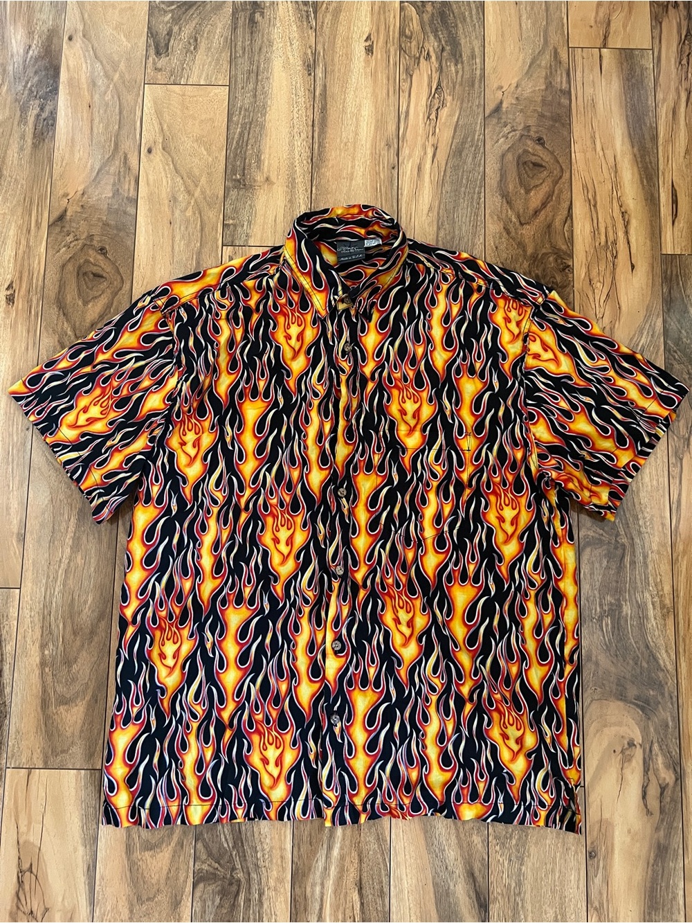 High Seas Trading Co. Flame Hawaiian Shirt
